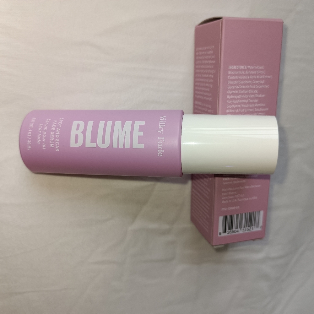 Blume Milky Fade Serum with Niacinamide for Spots & Scars NWT